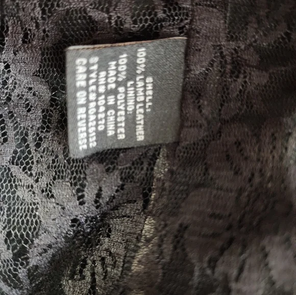 hart moon star lam skin leather jacket Size S - Picture 7 of 7